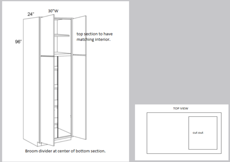 Creating a Broom Closet with Fabuwood