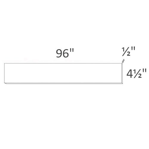 Finished Toe Kick 96W x .50D x 4.5H New England & Millwork Store